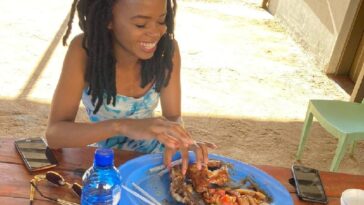 Image of a customer dining at JTM